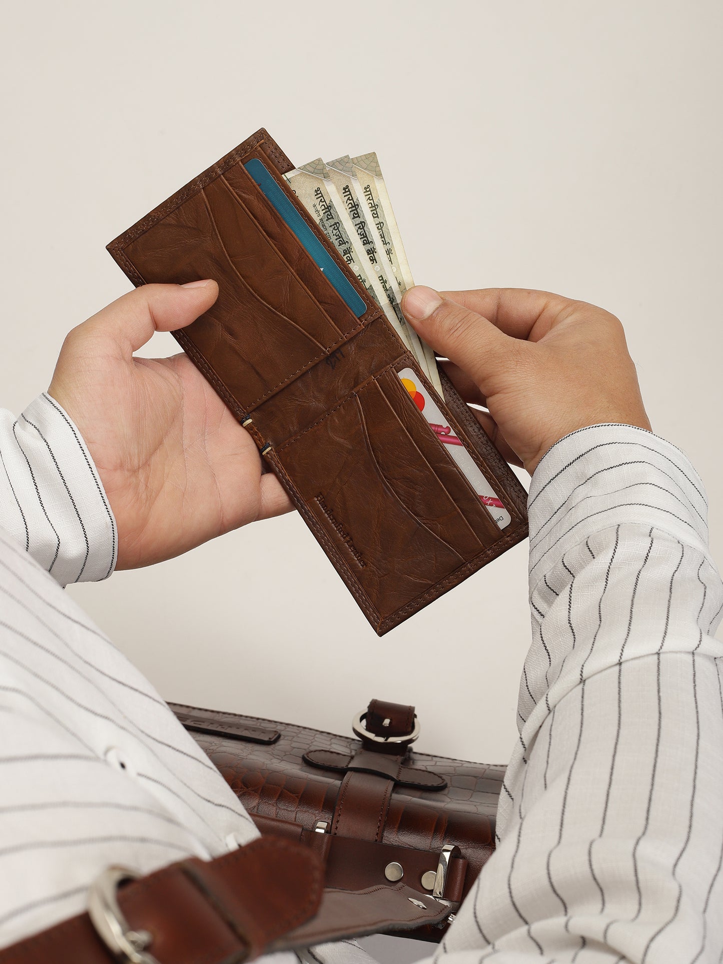 CrushTex Bi Fold Wallet