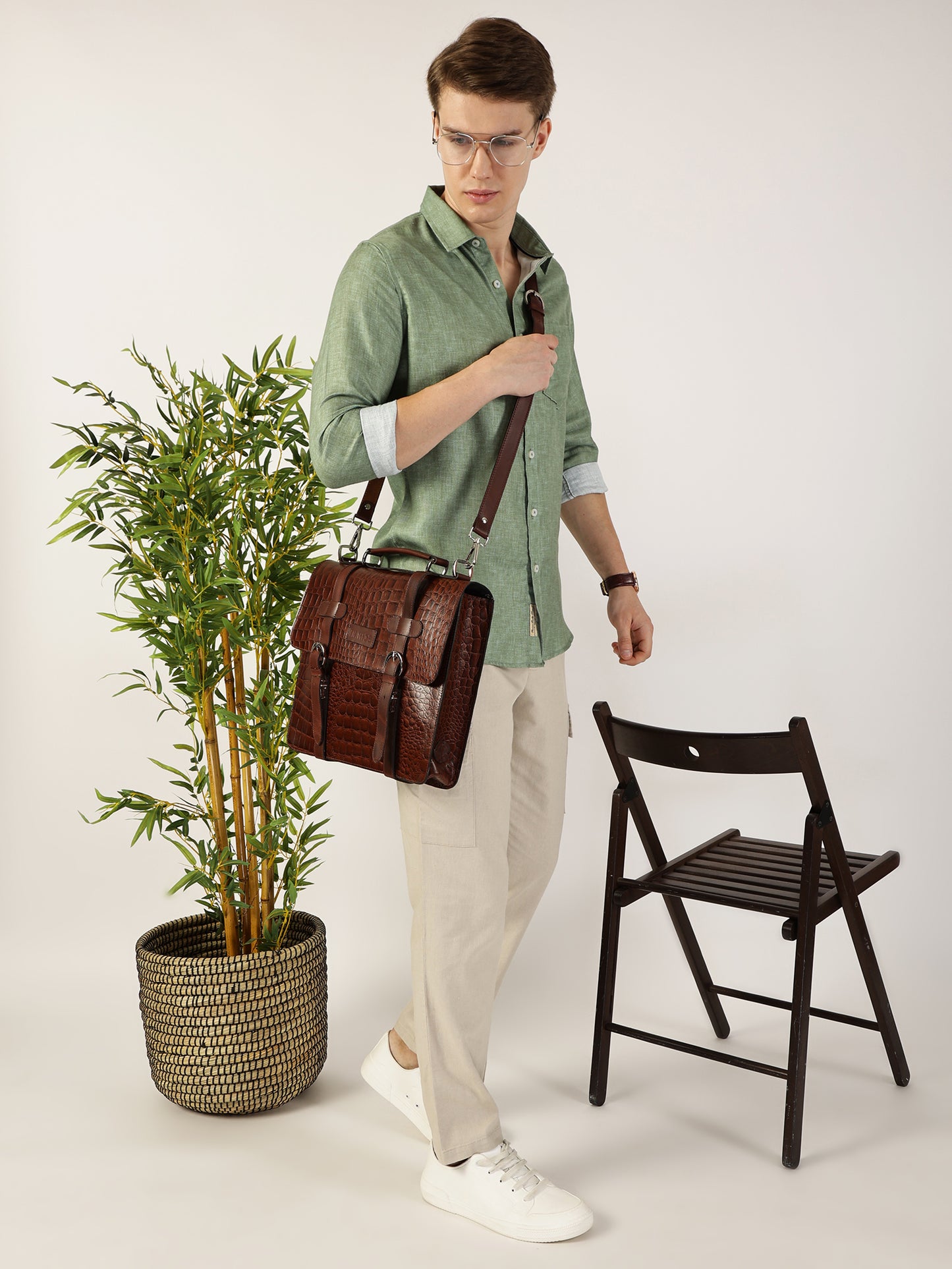 INHIDE Crochold Laptop Bag
