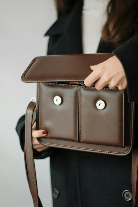 Copy of Brown leather bag